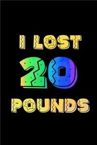 I Lost 20 Pounds
