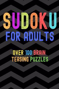 Sudoku for Adults Over 100 Brain Teasing Puzzles