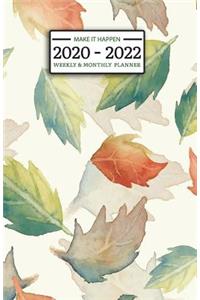 2020 - 2022 Weekly & Monthly Planner