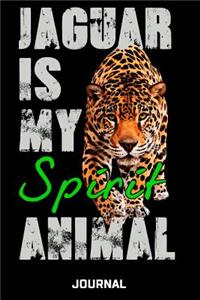 Jaguar Is My Spirit Animal Journal