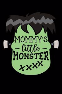 Mommy's Little Monster: Halloween Ghoul Notebook to Write in, 6x9, Lined, 120 Pages Journal