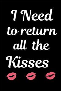 I Need To Return All The Kisses