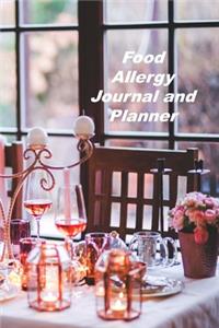 Food Allergy Journal and Planner
