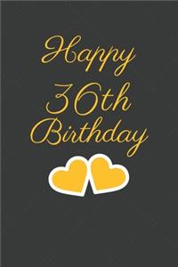 Happy 36th Birthday