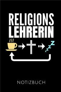 Religionslehrerin Notizbuch: Geschenkidee Für Eine Religionslehrerin - Notizbuch Journal Tagebuch - 110 Linierte Seiten - Format 6x9 Din A5 - Soft Cover Matt - Klick Auf Den Aut