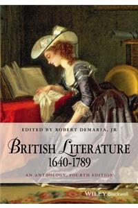 British Literature 1640-1789