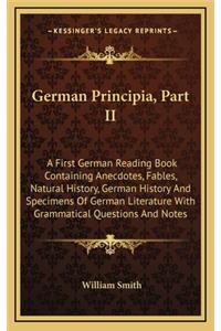 German Principia, Part II