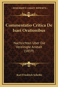 Commentatio Critica De Isaei Orationibus