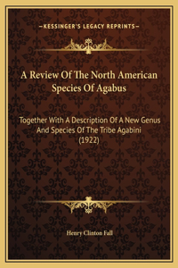 A Review Of The North American Species Of Agabus
