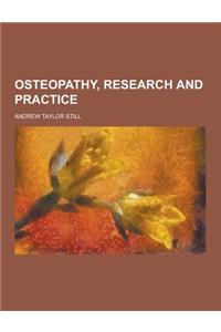 Osteopathy, Research and Practice