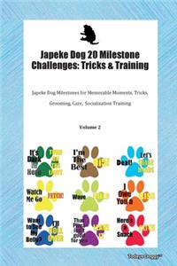 Japeke Dog 20 Milestone Challenges
