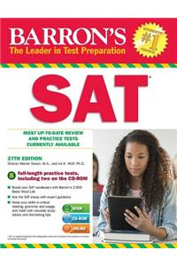Barrons SAT with CD study guide, 27th Edition