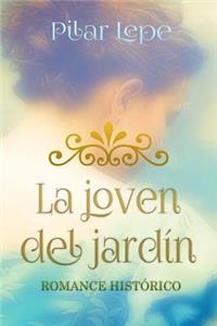 La joven del jardin
