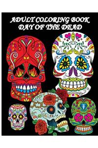 Adult Coloring Book Day Of The Dead