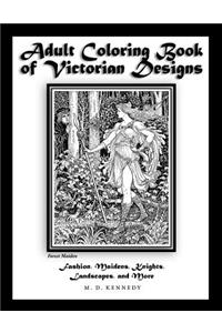 Adult Coloring Book of Victorian Designs