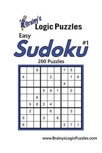 Brainy's Logic Puzzles Easy Sudoku #1