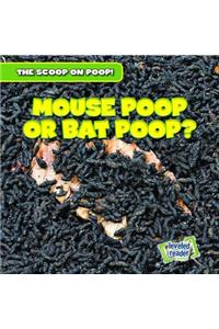 Mouse Poop or Bat Poop?