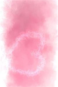 Cool Cloudy Pink Heart Journal