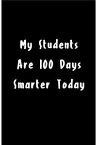 My Students Are 100 Days Smarter Today