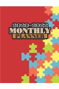 2020-2022 Monthly Planner