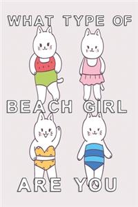 What type of beach girl are you