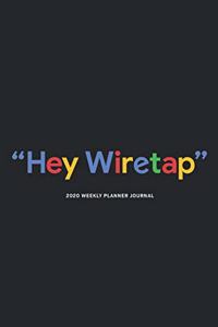 2020 Weekly Planner Diary Notebook