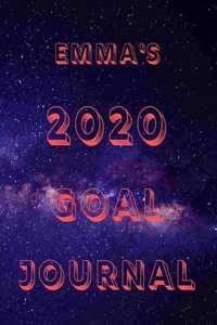 Emma's 2020 Goal Book