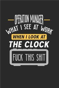 Operation Manager What I See At Work