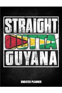 Straight Outta Guyana Undated Planner