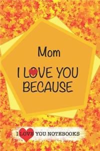 Mom I Love You Because /Love Cover Themes