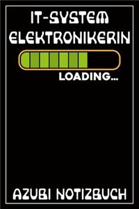 IT-Systemelektronikerin Loading... Azubi Notizbuch