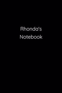 Rhonda's Notebook