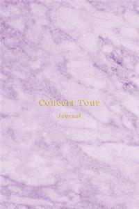 Concert tour journal
