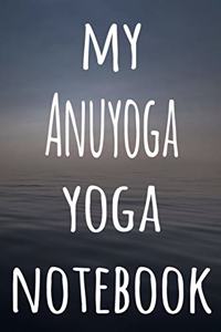 My Anuyoga Yoga Notebook