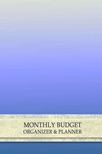 Monthly Budget Organizer & Planner