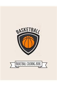 Basketball Coloring Book