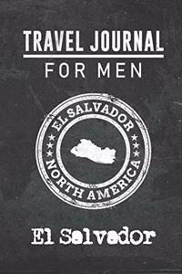 Travel Journal for Men El Salvador