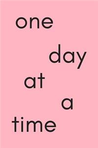 One Day At A Time