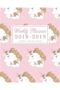 2018 - 2019 Weekly Planner