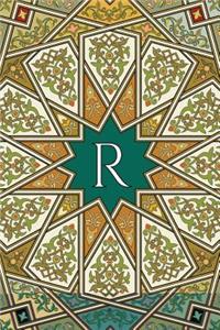 Monogram R Notebook