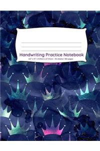 Handwriting Practice Notebook