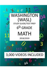 6th Grade WASHINGTON WASL, MATH, Test Prep