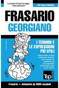 Frasario Italiano-Georgiano e vocabolario tematico da 3000 vocaboli