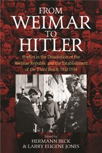 From Weimar to Hitler