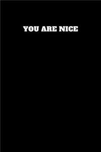 You Are Nice