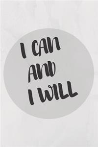 I Can and I Will