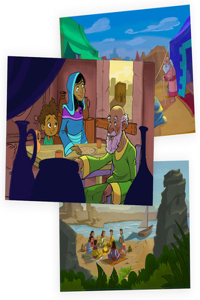 Vacation Bible School (Vbs) Food Truck Party Bible Story Poster Pack