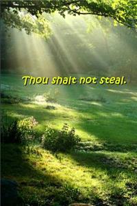 2019 Weekly Planner Religious Theme Seventh Commandment Traditional Wording