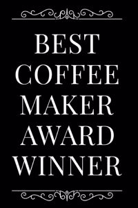 Best Coffee Maker Award Winner