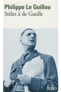 Steles a De Gaulle
